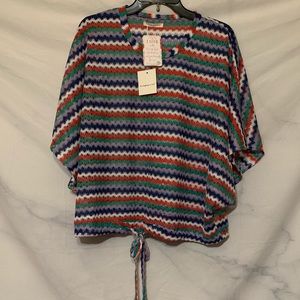 NWT Do Everything In Love Crochet Top